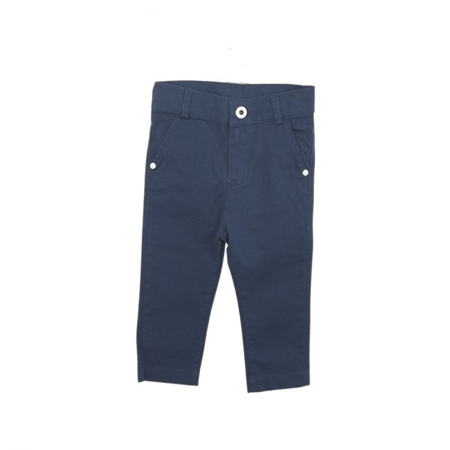 Pantalon chino bleu marine