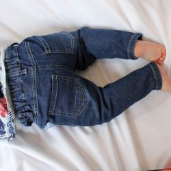 Jeans élastique bébé garçon