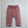 Pantalon rose avec noeud