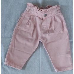 Jeans rose bébé fille